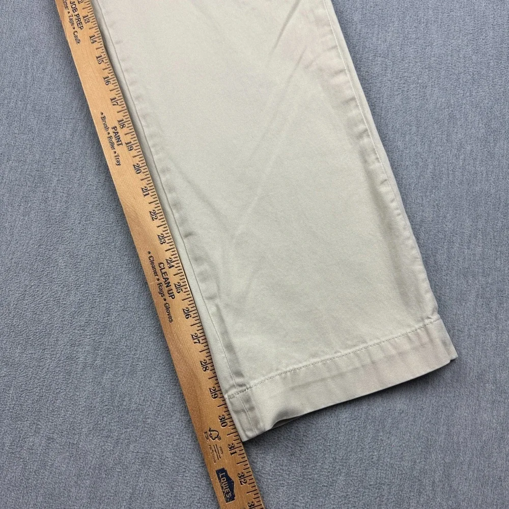 Polo Ralph Lauren Pants Men 34/32 Khaki Preston Classic Chino Trousers‎ Pocket
